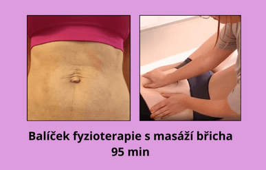 Balíček 95 min. s masáží břicha